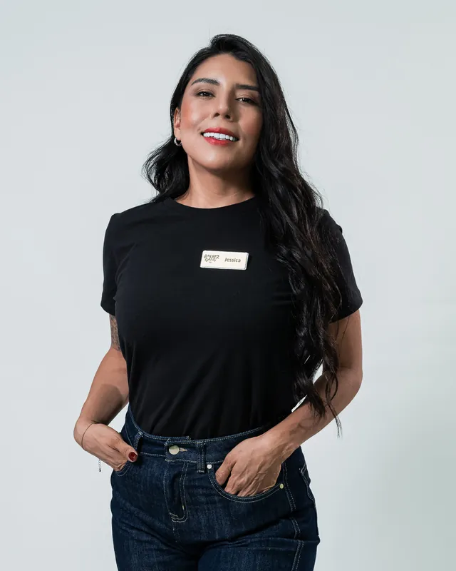 Jessica, del equipo de Barber Gang MX